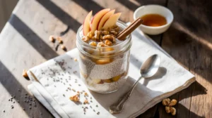 Chia Apple Pudding