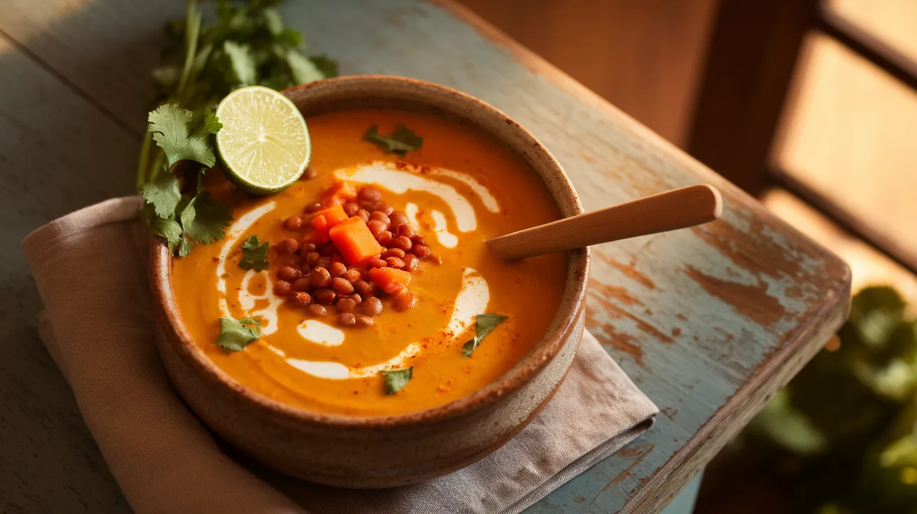 Coconut Lentil Soup