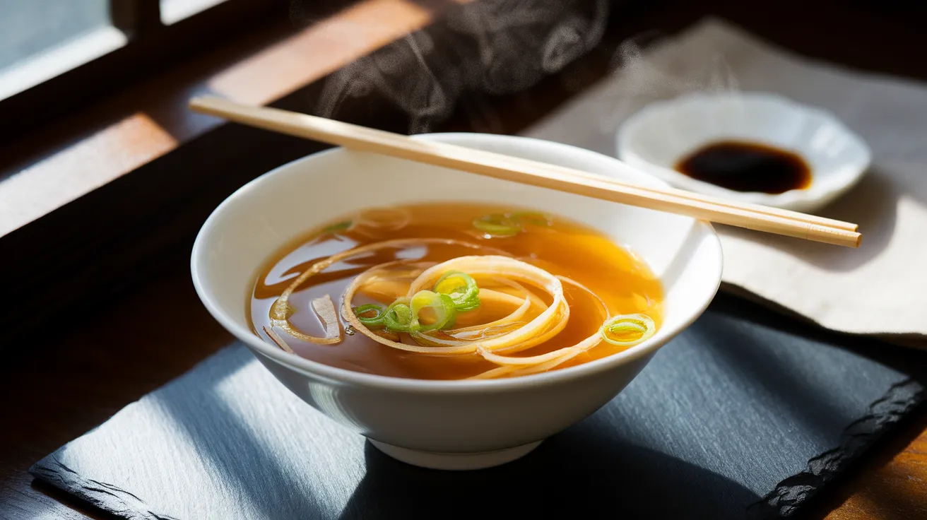 Japanese Clear Onion Soup