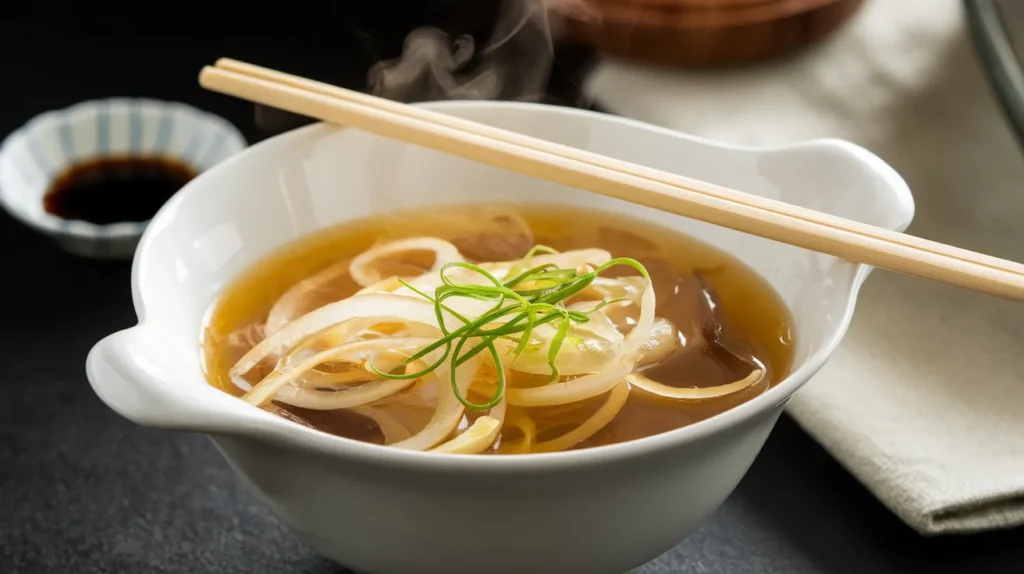 Japanese onion soup