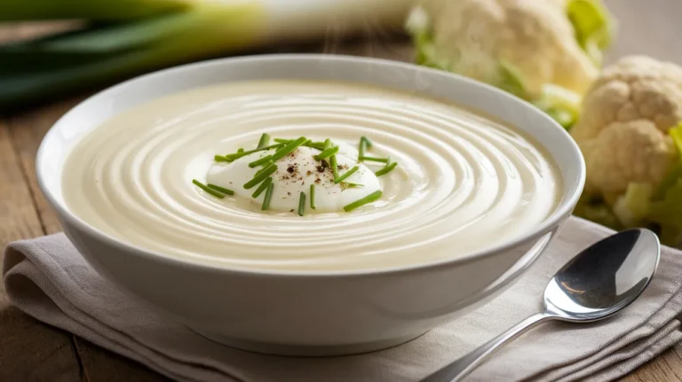 Leek Soup Cauliflower-based