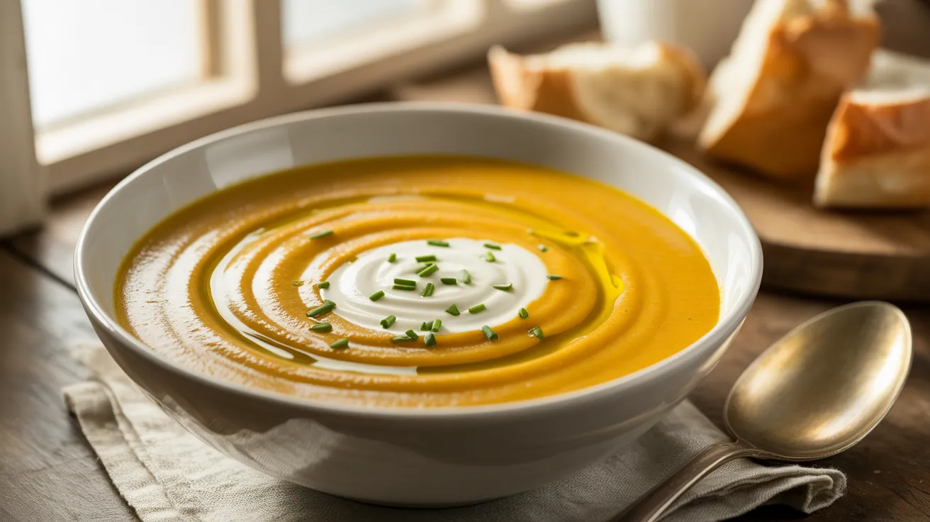 Potage aux Legumes Creamy Vegetable Soup