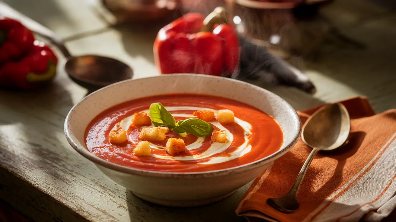 Roasted Red Pepper Soup