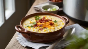 Slow-Cooker Corn Chowder