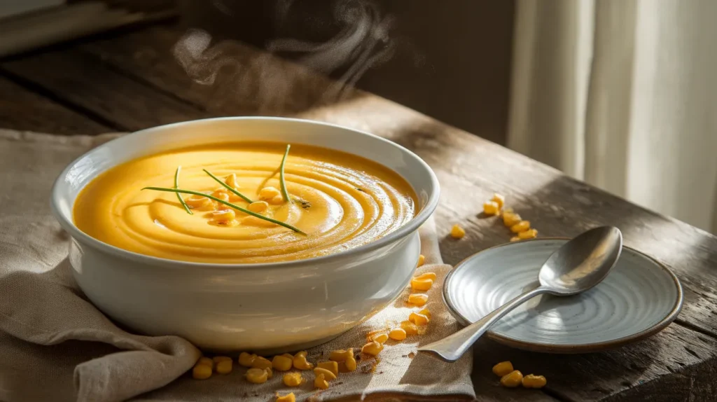 corn soup recipe