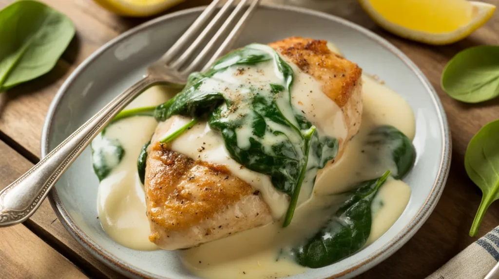 creamy spinach chicken
