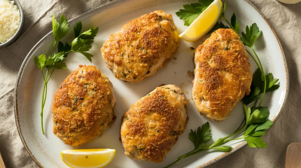crispy parmesan chicken