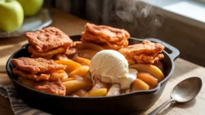 fried apple cobbler
