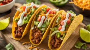 ground beef crunchy tacos