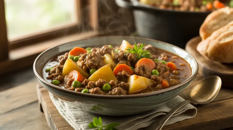 ground beef stew