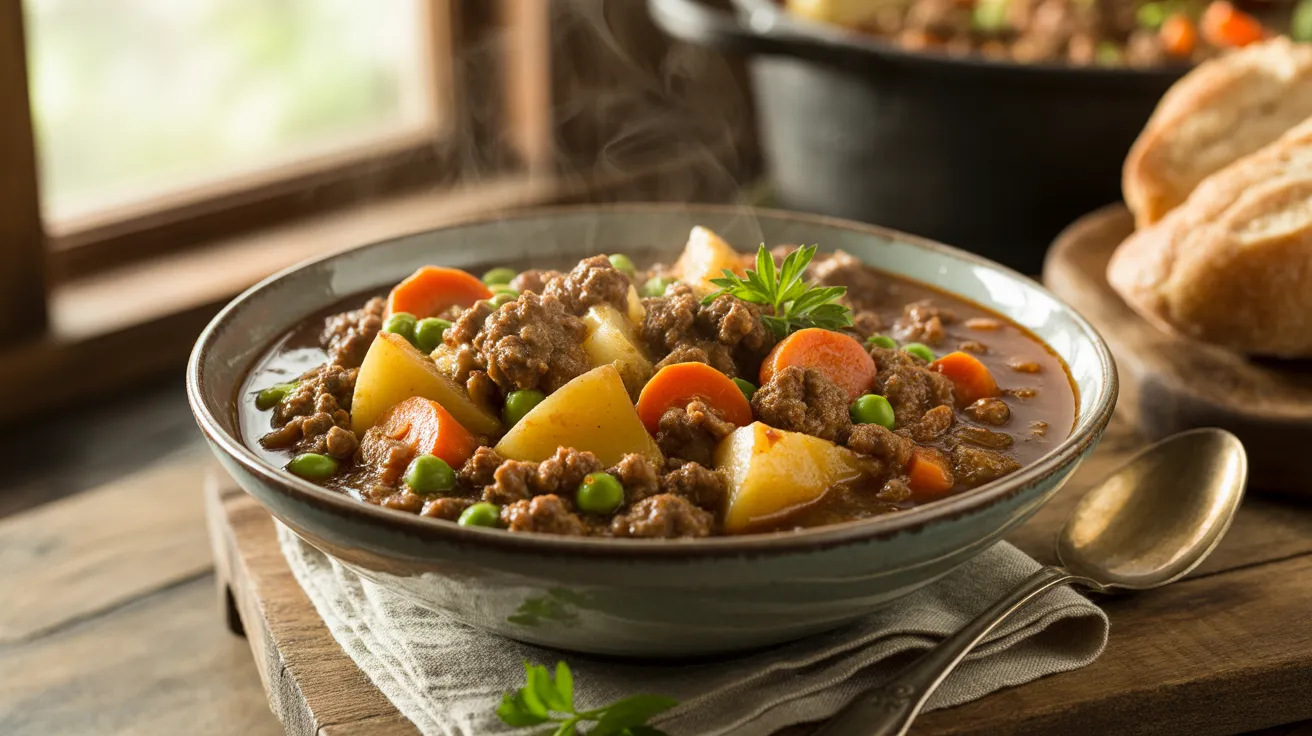 ground beef stew
