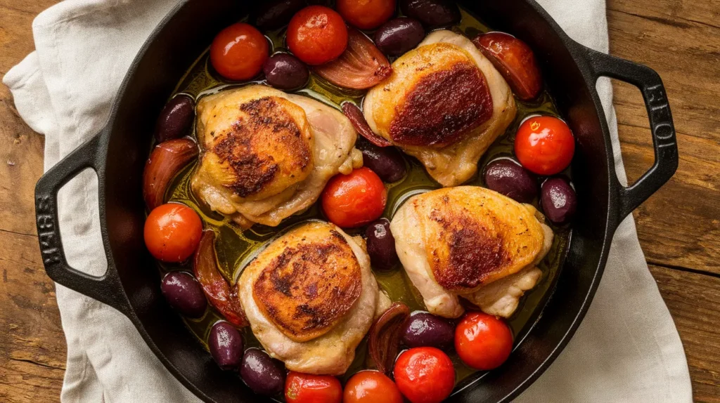 olive oil chicken thighs
