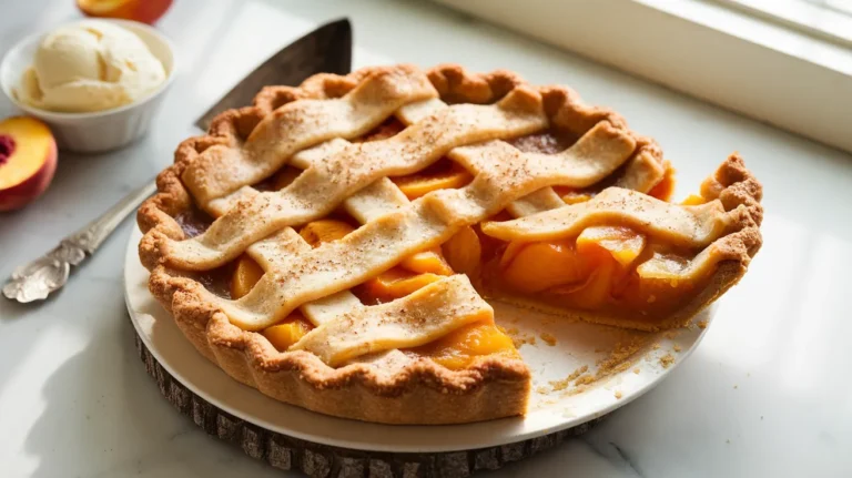 peach pie