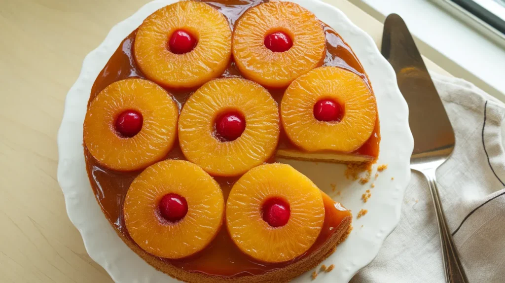 pineapple upside down cake