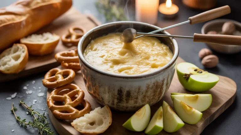 apple cider fondue