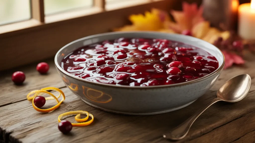bourbon cranberry sauce