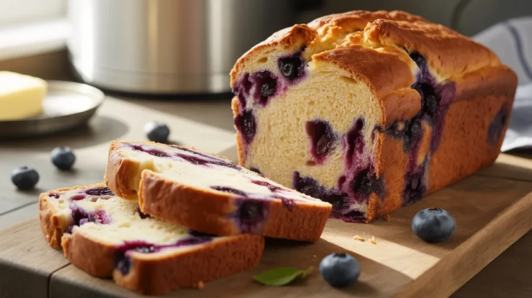 bread machine blueberry bread