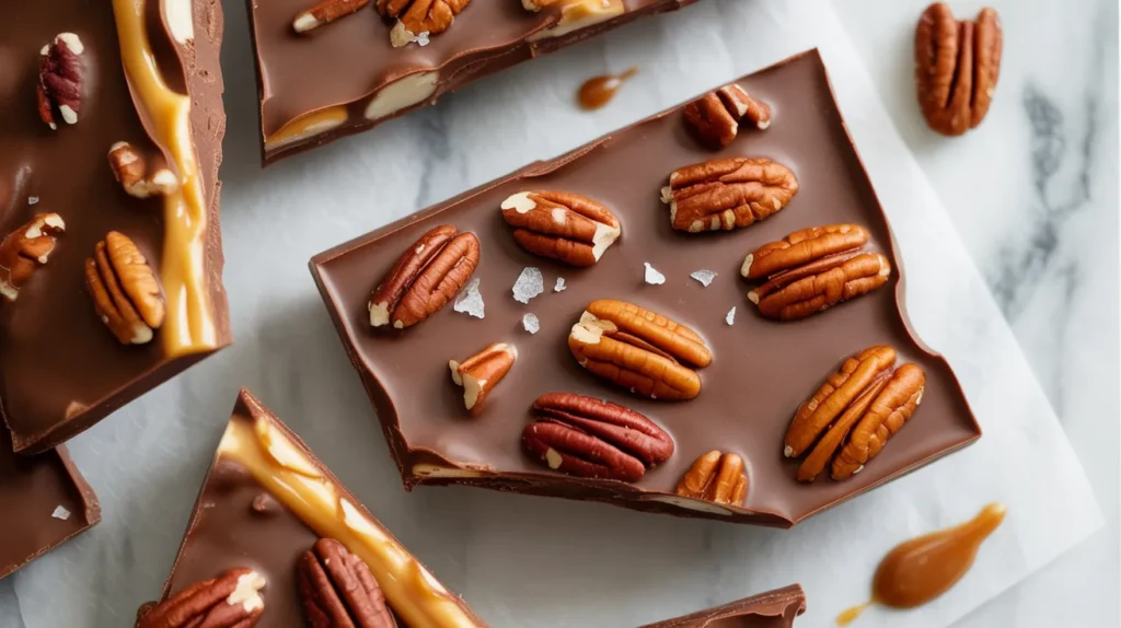 caramel pecan candy