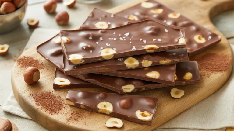 chocolate hazelnut bark