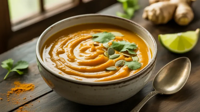 coconut curry pumpkin soup