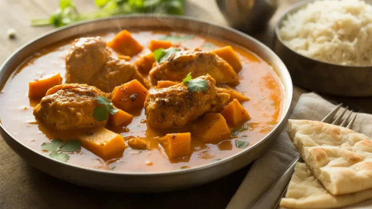 creamy butternut squash butter chicken