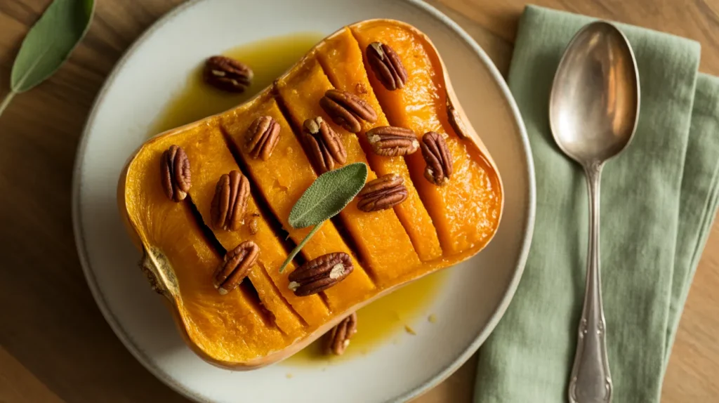 honey glazed squash