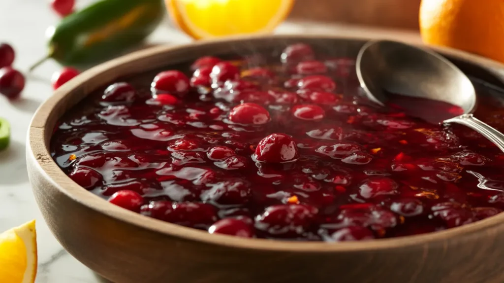 jalapeño cranberry sauce