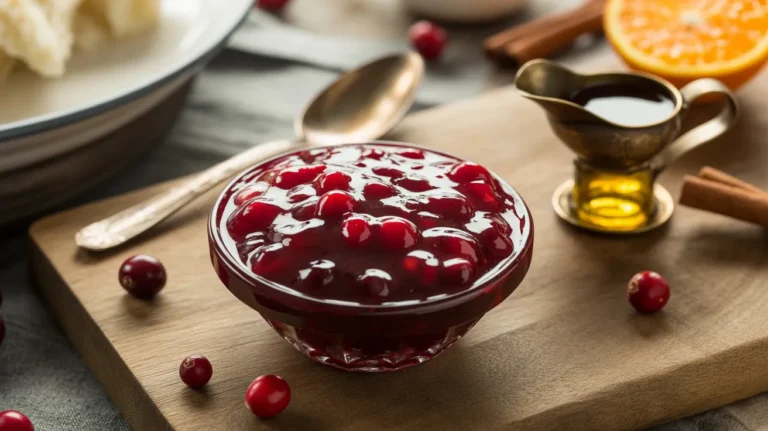 maple cranberry sauce