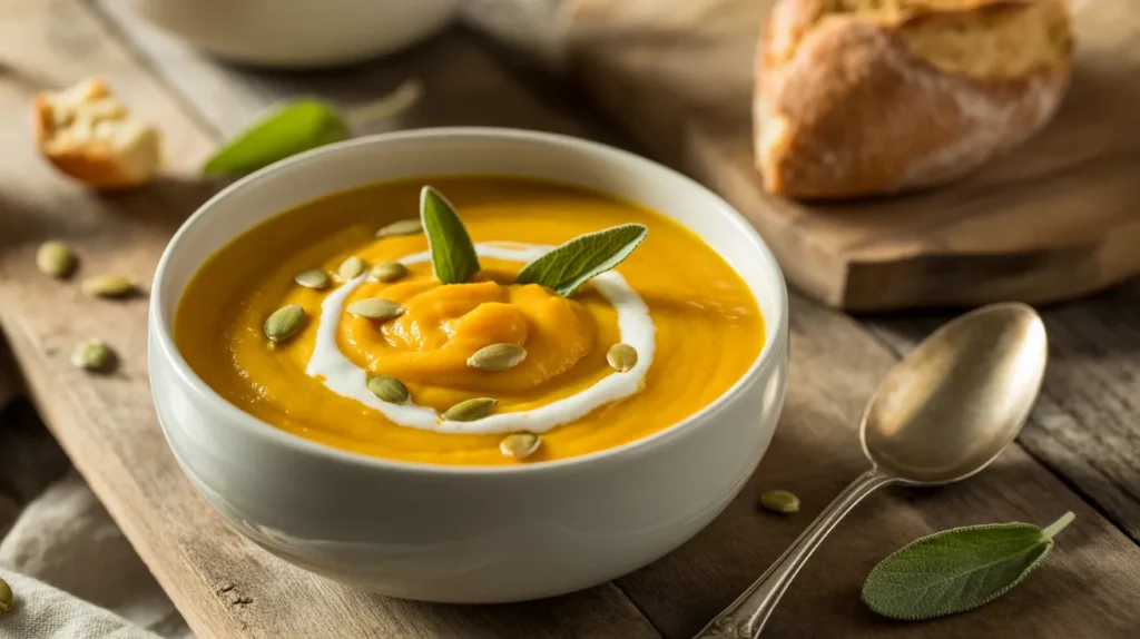 roasted butternut squash soup