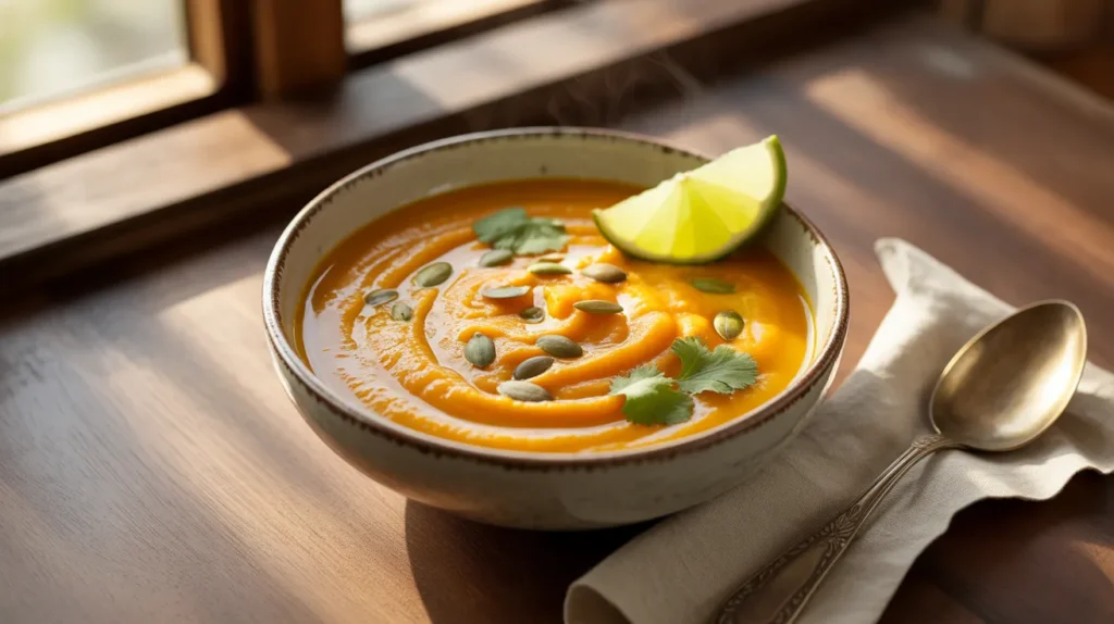 spicy butternut squash soup