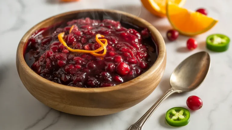spicy cranberry sauce