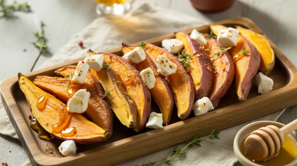 sweet potato with feta