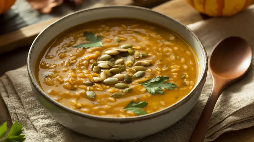 vegan pumpkin soup