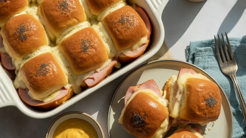 Hawaiian roll sliders