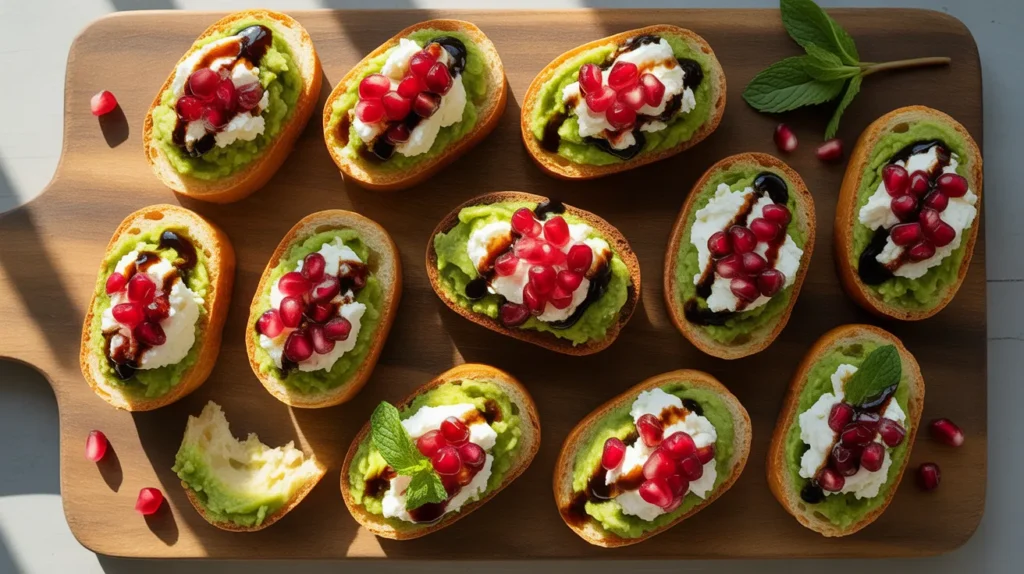 avocado bruschetta