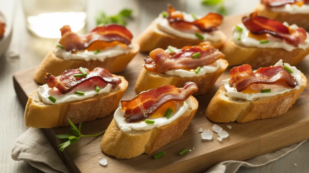 candied bacon appetizer