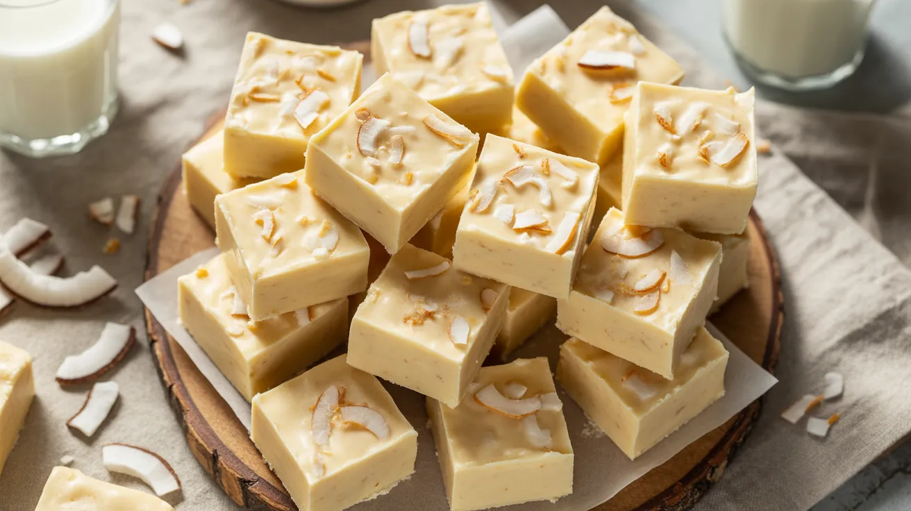 coconut fudge