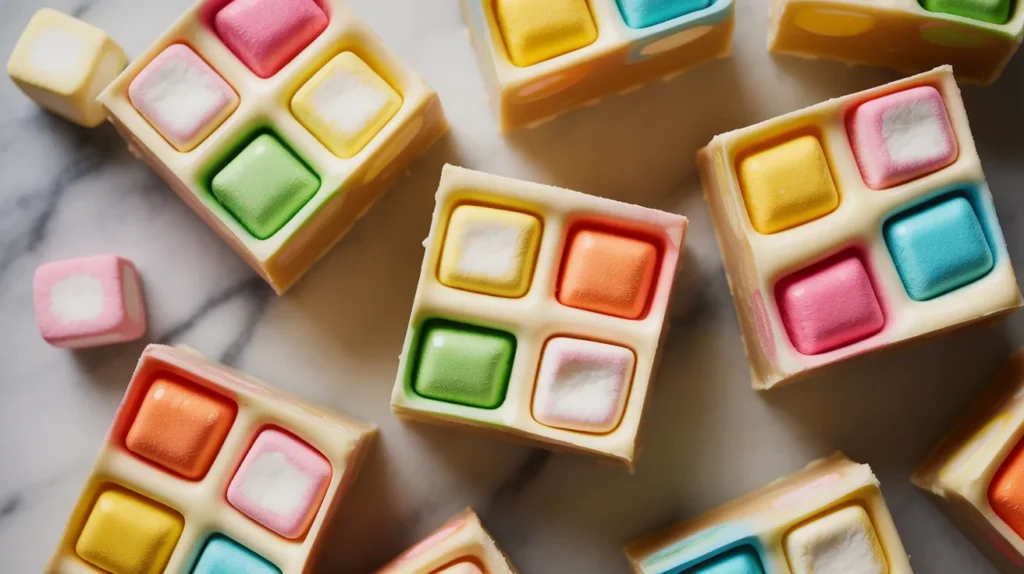 colorful fudge recipe