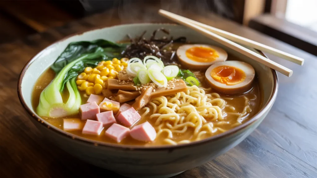 ham ramen recipe