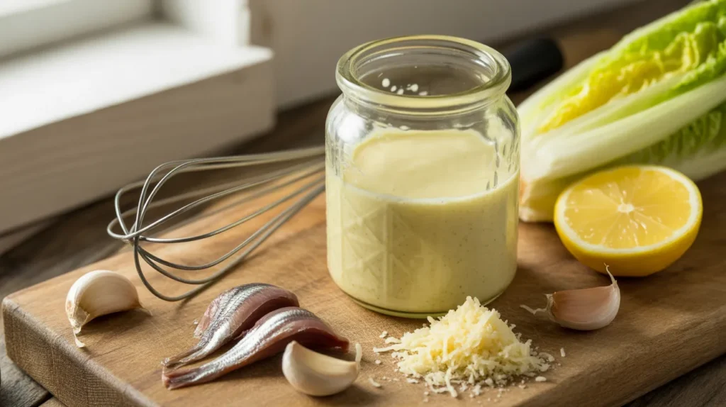 homemade caesar dressing