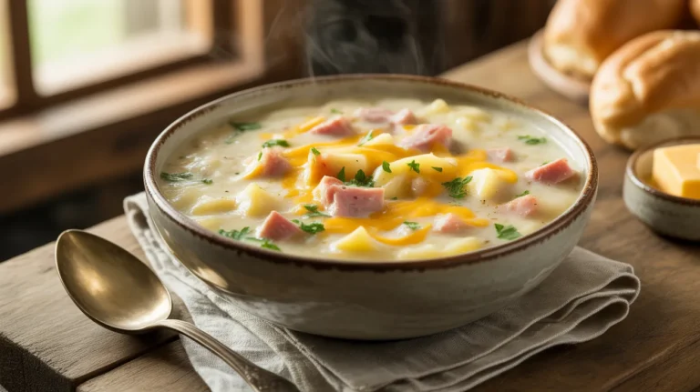 leftover ham and potato soup