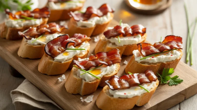 million dollar bacon crostini