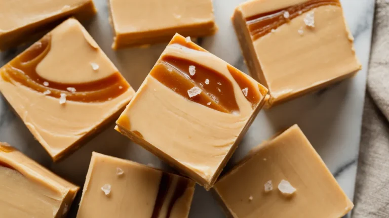 salted caramel fudge