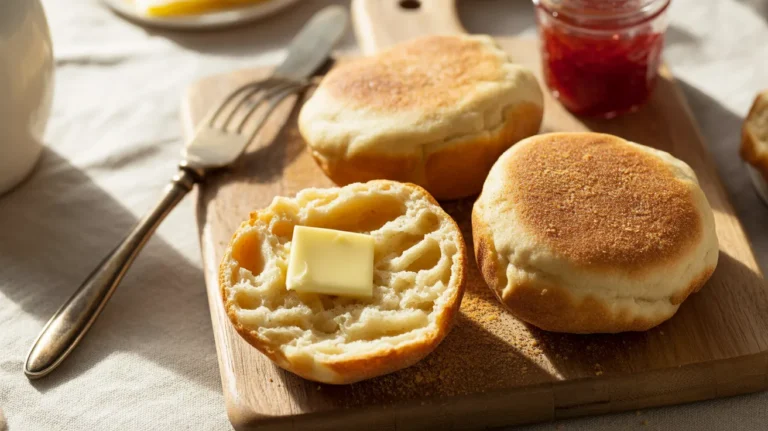 sourdough english muffins