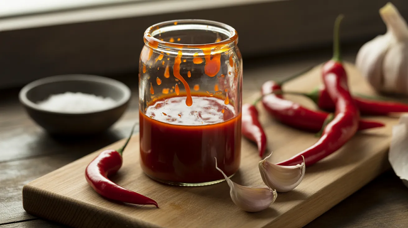 homemade Thai sriracha sauce