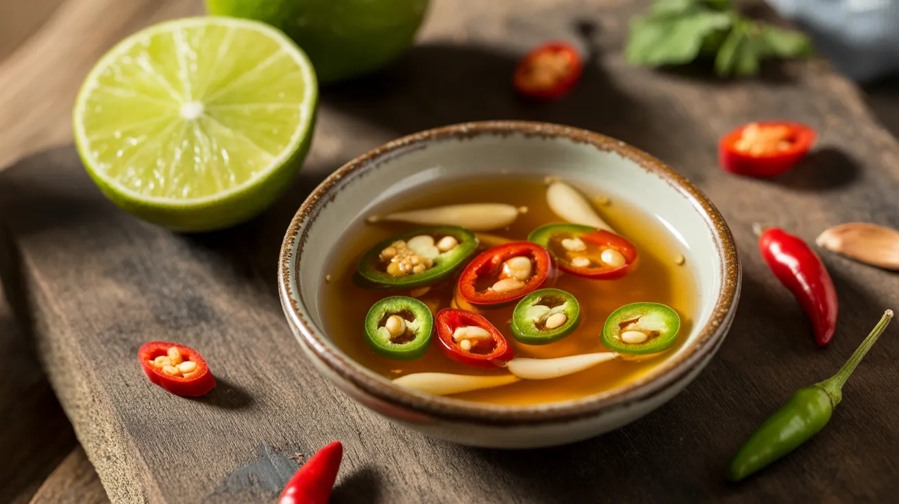 Nam Pla Prik: Thai Fish Sauce Chili Lime Dipping Sauce - Easy Recipes ...